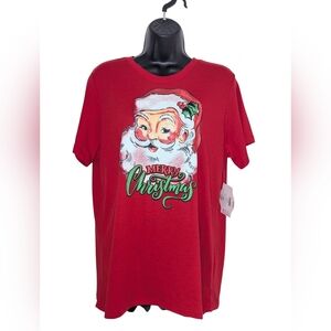 🆕 Holiday Time Jolly Santa Tee (L)